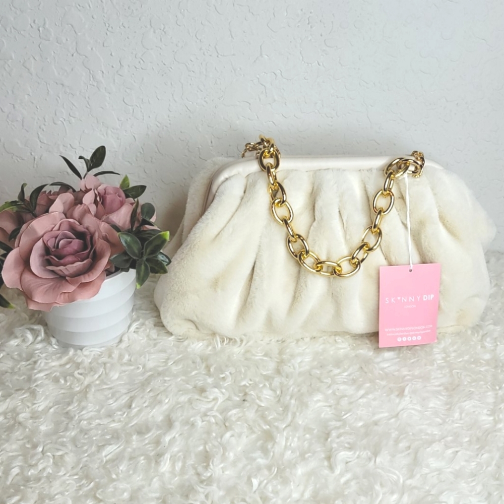 Skinny Dip Faux Fur Bag
